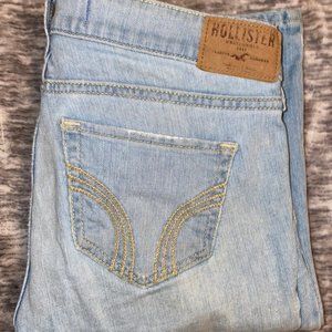Hollister Lightwash Bootcut Jeans Size 24/Size 0